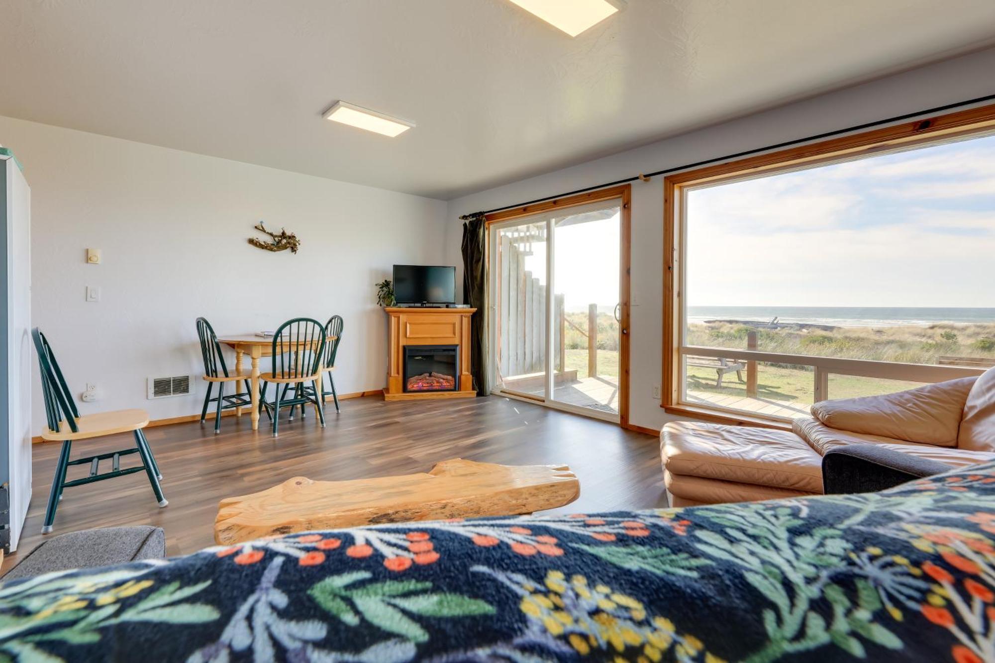 Sanderling Sea Cottages, Unit 13 Waldport Eksteriør billede