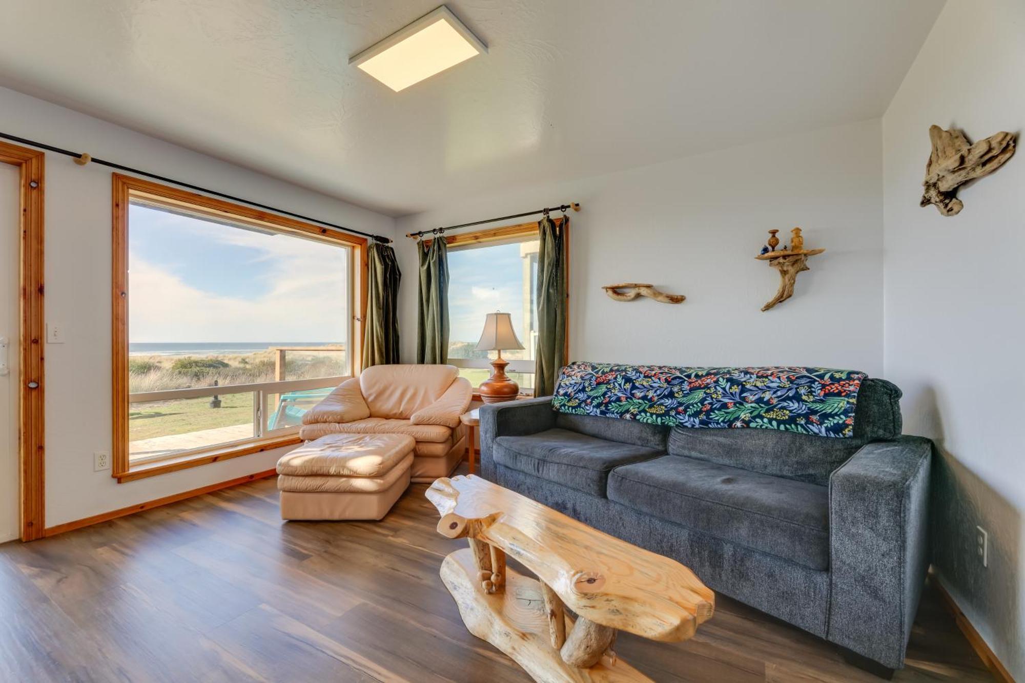 Sanderling Sea Cottages, Unit 13 Waldport Eksteriør billede